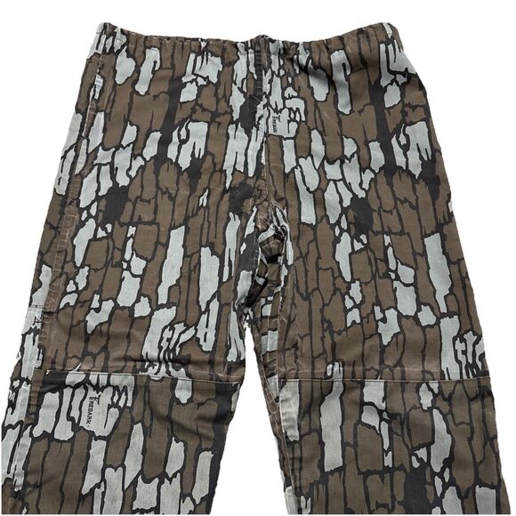 Vintage Columbia Pants Mens Large Trebark Camo GORE-TEX Hunting Made in USA 90s - Picture 2 of 16